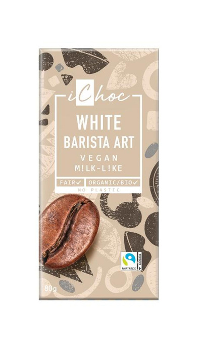Produktfoto zu White Barista Art Schokolade