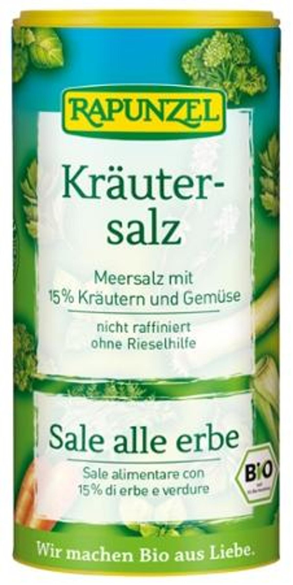 Produktfoto zu Kräutersalz mit 15 % Kräutern & Gemüse