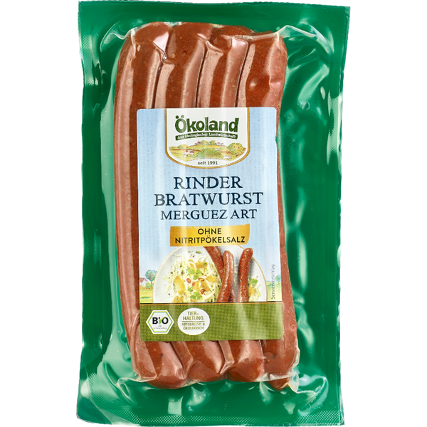Produktfoto zu Rinderbratwurst Merguez Art