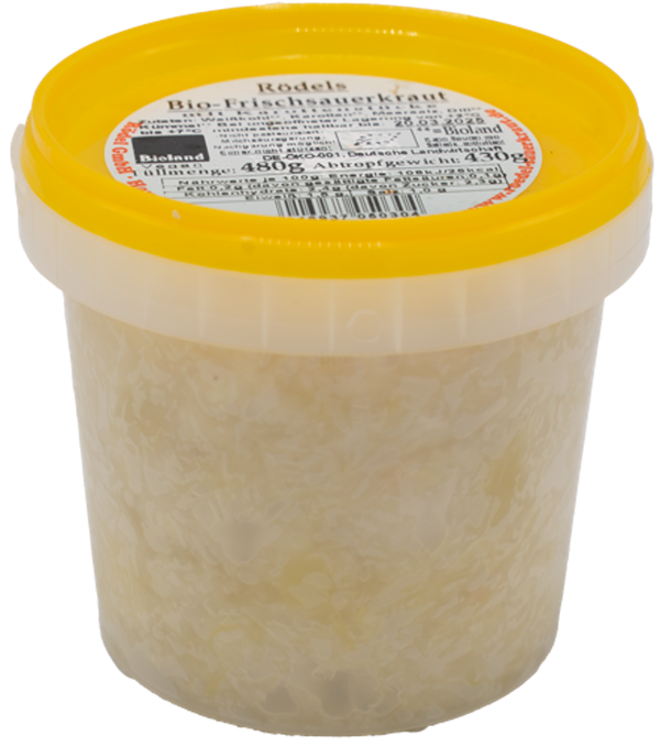 Produktfoto zu Sauerkraut frisch fränkisch im Becher