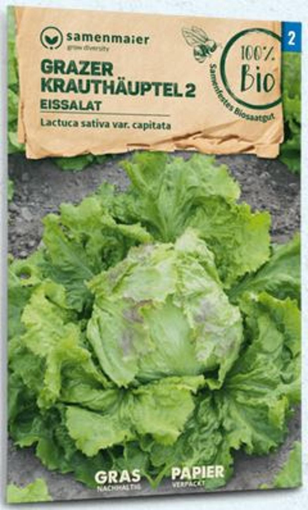 Produktfoto zu Saatgut Grazer Krauthäuptel