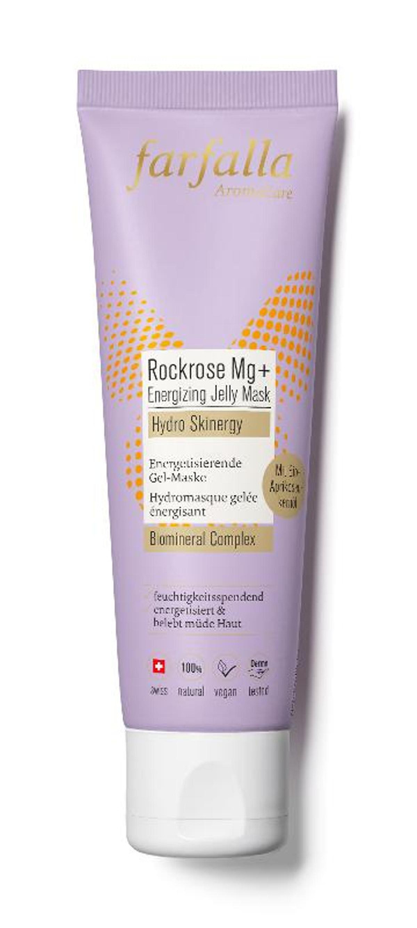 Produktfoto zu Rockrose Mg+ Jelly Mask, energetisierende Maske