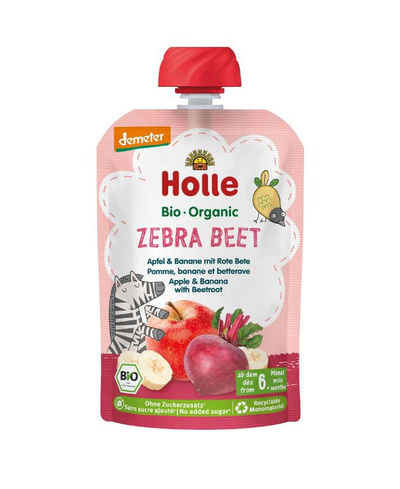 Produktfoto zu Fruchtpüree Zebra Beet