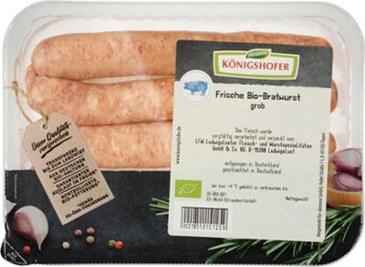 Produktfoto zu Frische Bratwurst grob