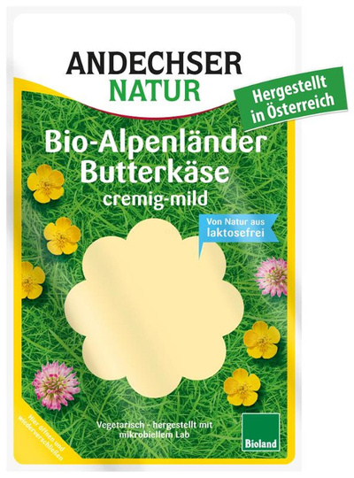 Produktfoto zu Alpenländer Butterkäse Scheiben