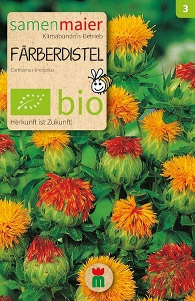 Produktfoto zu Saatgut Färberdistel