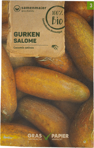 Produktfoto zu Saatgut Gurken Salmone
