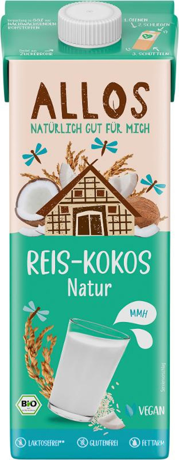 Produktfoto zu Reis Kokos Natur Drink