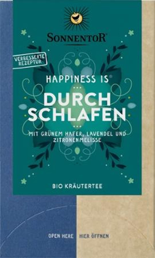 Produktfoto zu Happiness is - Durchschlafen Tee