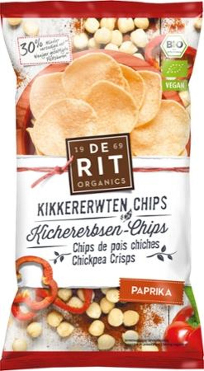 Produktfoto zu Kichererbsen-Chips Paprika