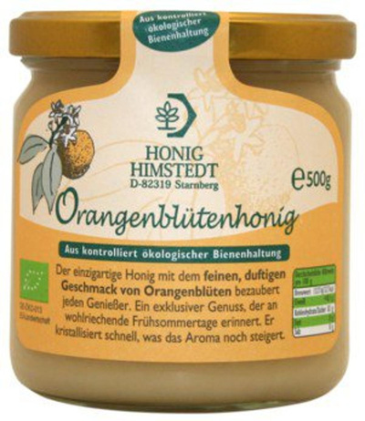 Produktfoto zu Orangenblütenhonig