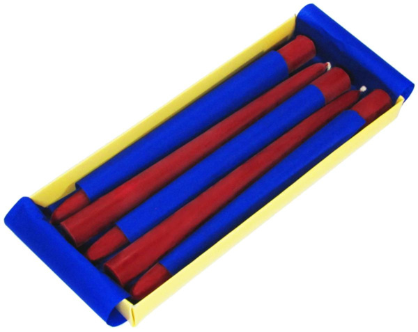 Produktfoto zu Tafelkerzen rot aus Höhenberg