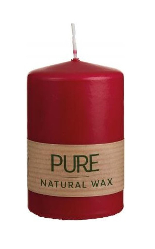 Produktfoto zu Stumpenkerzen kaminrot