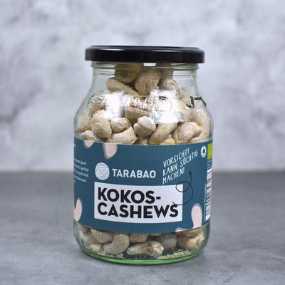 Produktfoto zu Kokoscashews im Glas