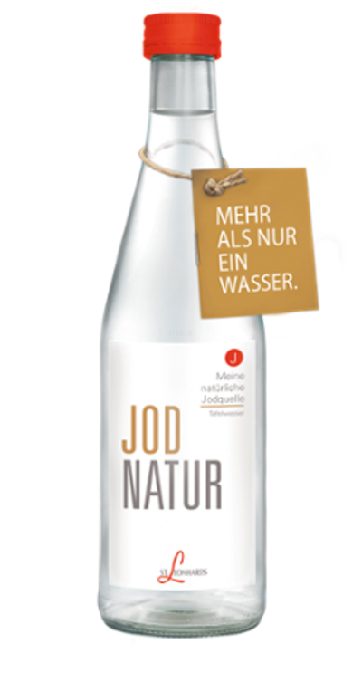Produktfoto zu St. Leonhard Jod Natur Wasser