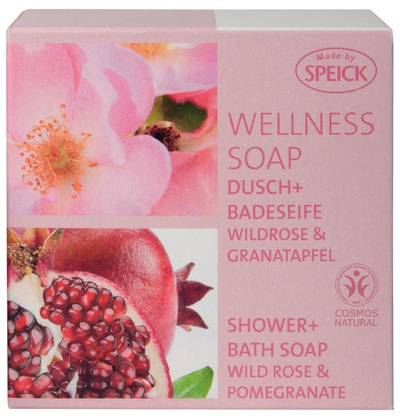 Produktfoto zu Dusch- und Badeseife Wildrose & Granatapfel