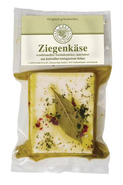 Produktfoto zu Ziegenkäse mariniert