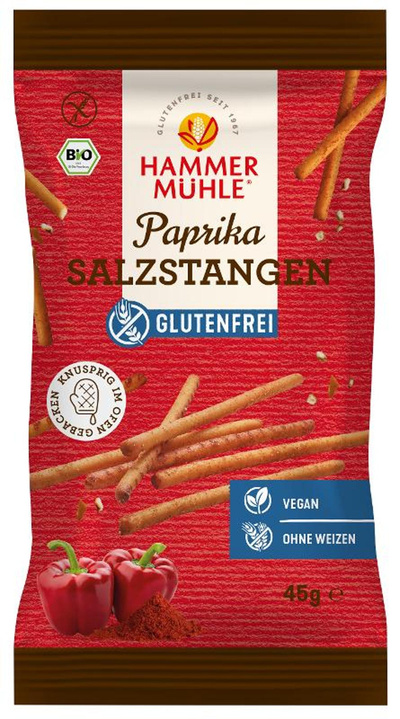 Produktfoto zu Paprika Salzstangen