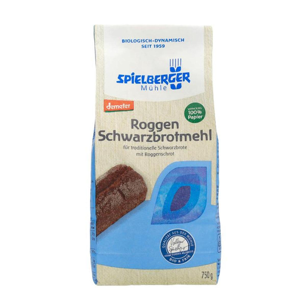 Produktfoto zu Roggen Schwarzbrotmehl