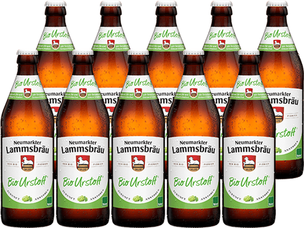 Produktfoto zu Lammsbräu Urstoff 10 x 0,5 l