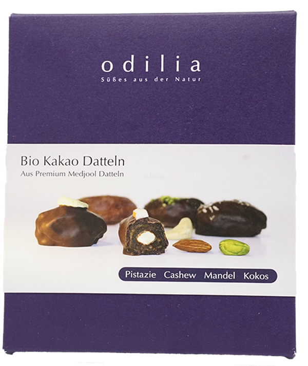 Produktfoto zu Kakao Datteln mit Nüssen