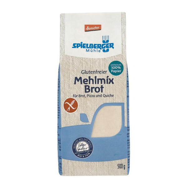 Produktfoto zu Mehlmix Brot glutenfrei für Brot Pizza und Quiche