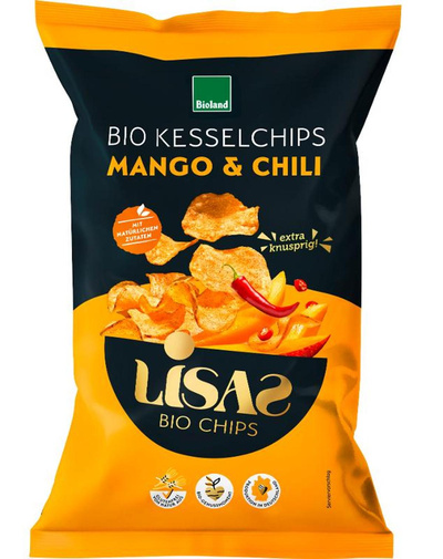 Produktfoto zu Lisas Kesselchips Mango & Chili