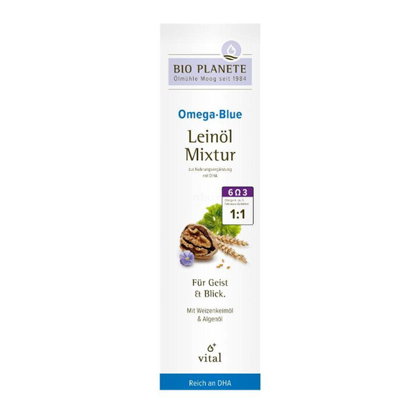 Produktfoto zu Leinöl-Mixtur Omega Blue
