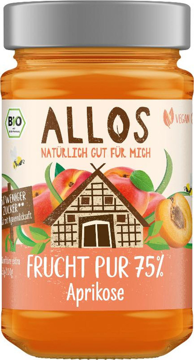 Produktfoto zu Frucht PUR Aprikose