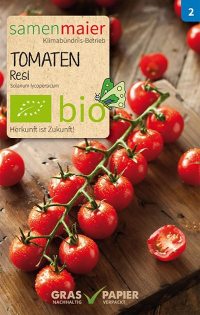 Produktfoto zu Saatgut Tomaten Resi Cocktailtomate