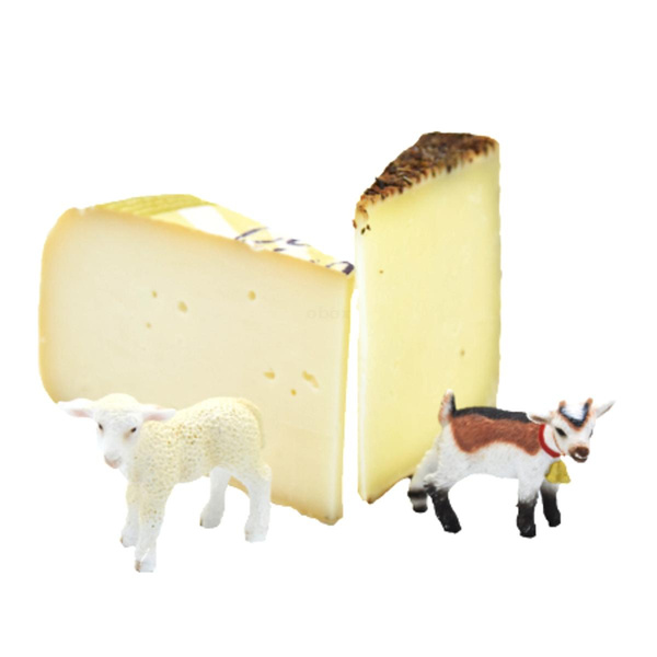 Käse-Karussell: 2x Schaf/Ziege