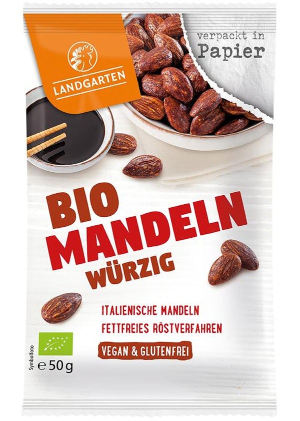 Produktfoto zu Würzige Bio-Mandeln