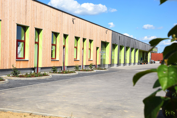 Unser umweltfreundliches Gebäude