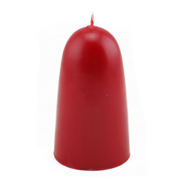 Produktfoto zu Dicke Kerze rot aus Höhenberg