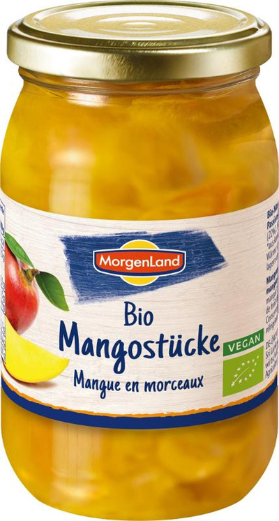 Produktfoto zu Mango-Stücke im Glas