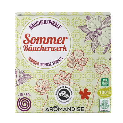 Produktfoto zu Räucherspirale Sommer Räucherwerk
