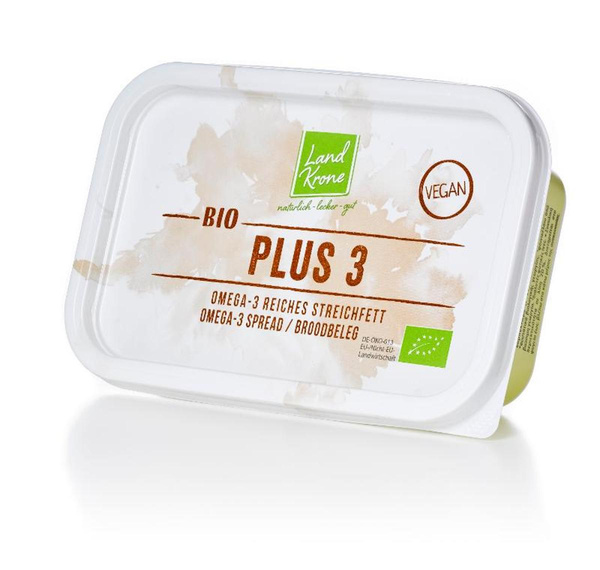 Produktfoto zu Bio-Plus-3 Margarine