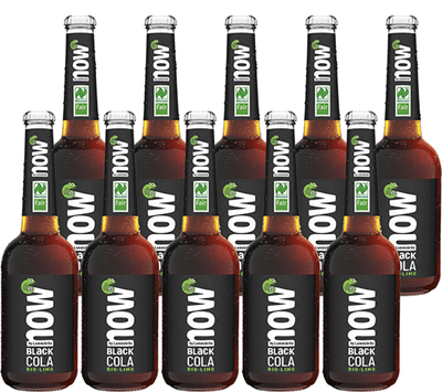 Produktfoto zu Now Black Cola 10 x 0,33 l