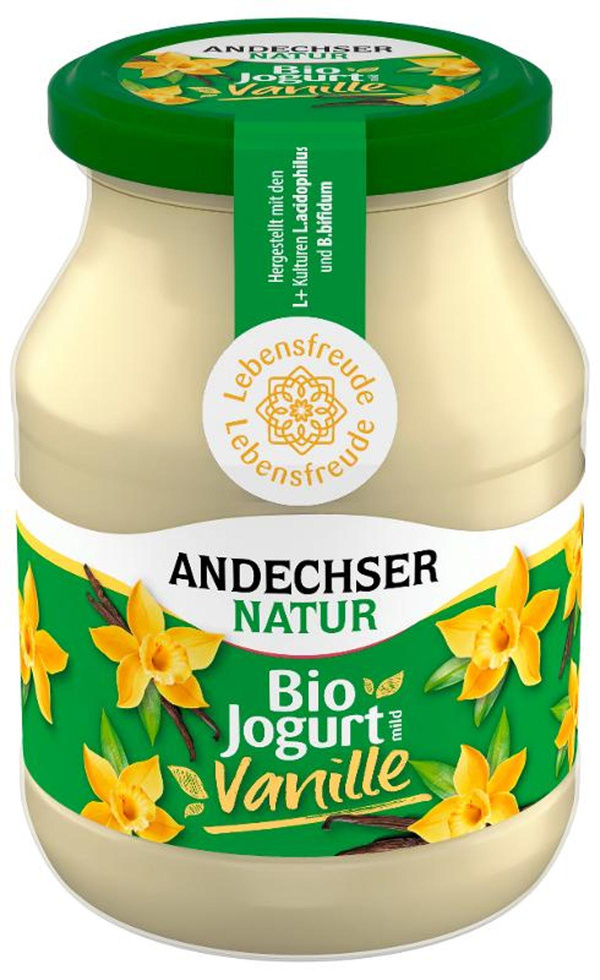 Produktfoto zu Joghurt Glas Vanille