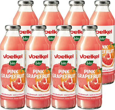 Produktfoto zu Pink Grapefruitsaft 8 x 0,5 l