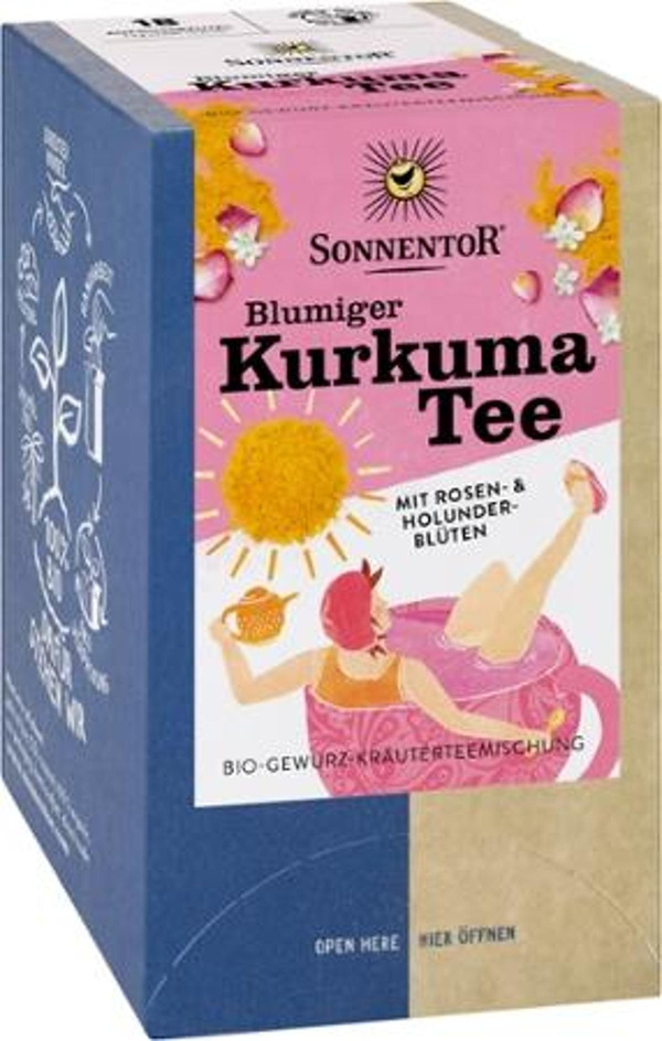 Produktfoto zu Blumiger Kurkuma-Tee