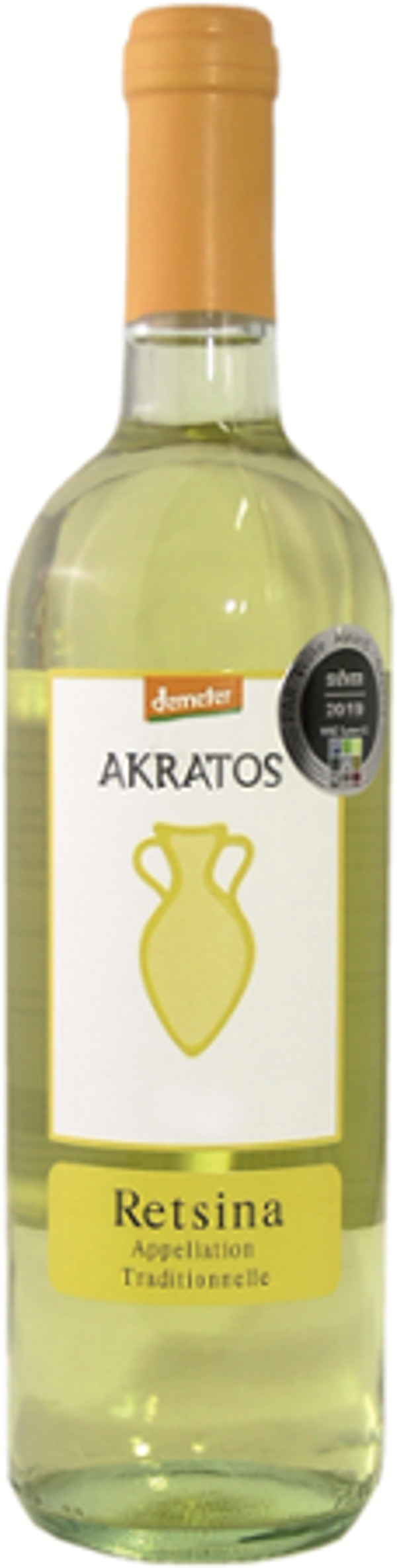 Produktfoto zu Retsina weiß Akratos