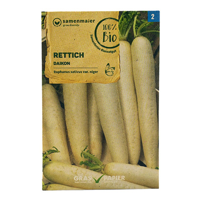 Produktfoto zu Saatgut Rettich Daikon