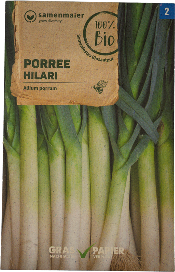 Produktfoto zu Saatgut Porree Hilari