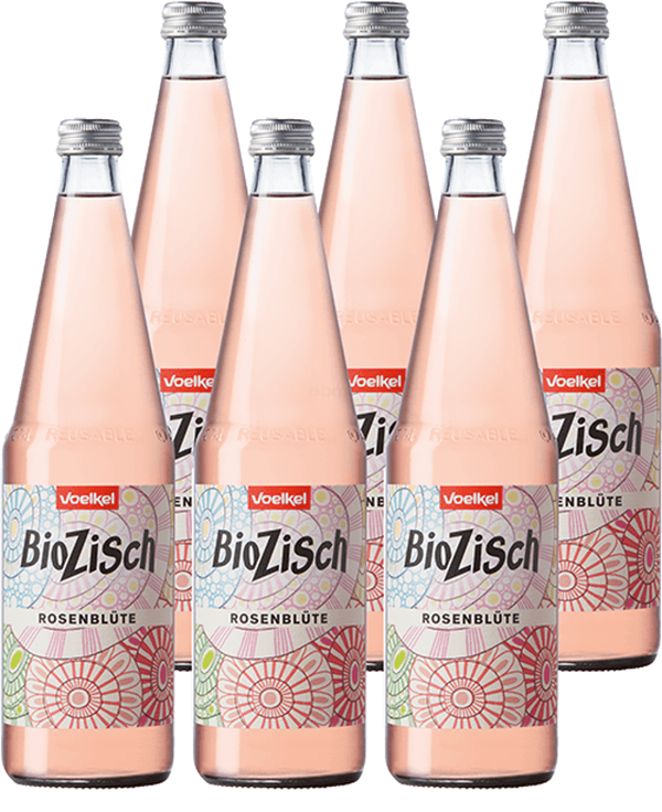 Produktfoto zu BioZisch Rosenblüte 6 x 0,7 l
