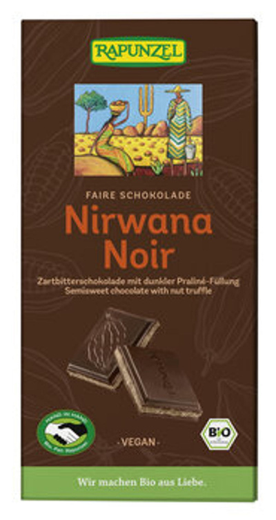 Produktfoto zu Schokolade Nirwana Noir