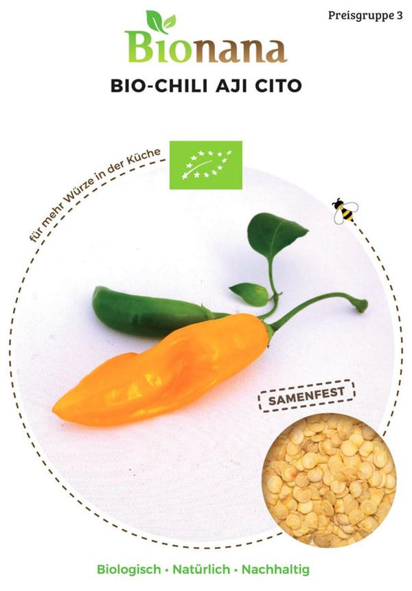Produktfoto zu Saatgut Chili Aji Cito