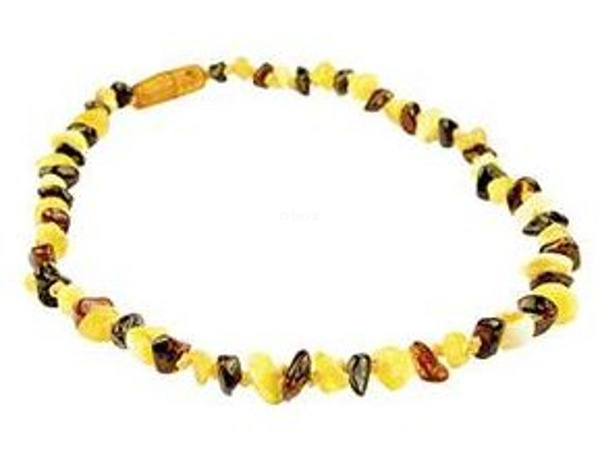 Produktfoto zu Baby-Bernsteinkette 3, Farbe multi