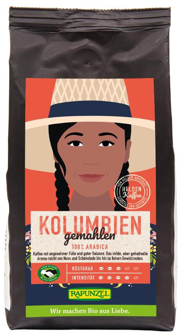 Produktfoto zu Heldenkaffee Kolumbien gemahlen