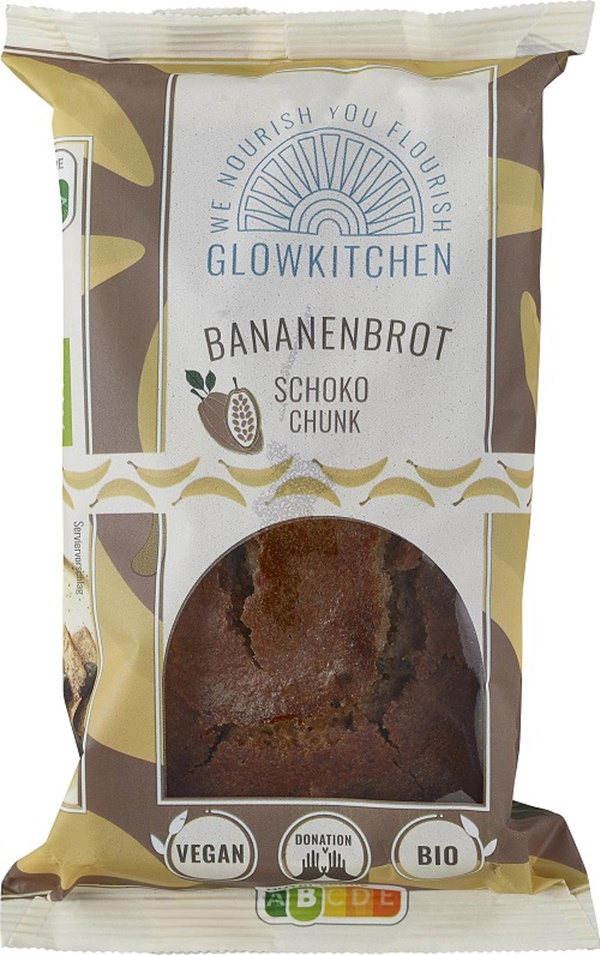 Produktfoto zu Bananenbrot Schoko